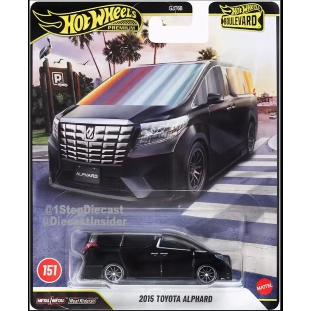 Hot Wheels Cars PREMIUM BOULEVARD 2015 Toyota Alphard 1/64 Metal Diecast Model Collection Toy Vehicles GJT68-151
Hot Wheels Cars PREMIUM BOULEVARD 2015 Toyota Alphard 1/64 Metal Diecast Model Collection Toy Vehicles GJT68-151