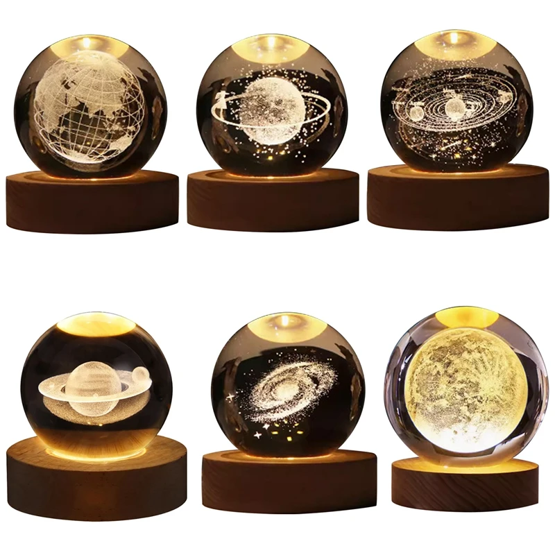 Valentines Day Gift Galaxy Crystal Ball Lamp USB LED Night Light Crystal Ball Lamp
Valentines Day Gift Galaxy Crystal Ball Lamp USB LED Night Light Crystal Ball Lamp