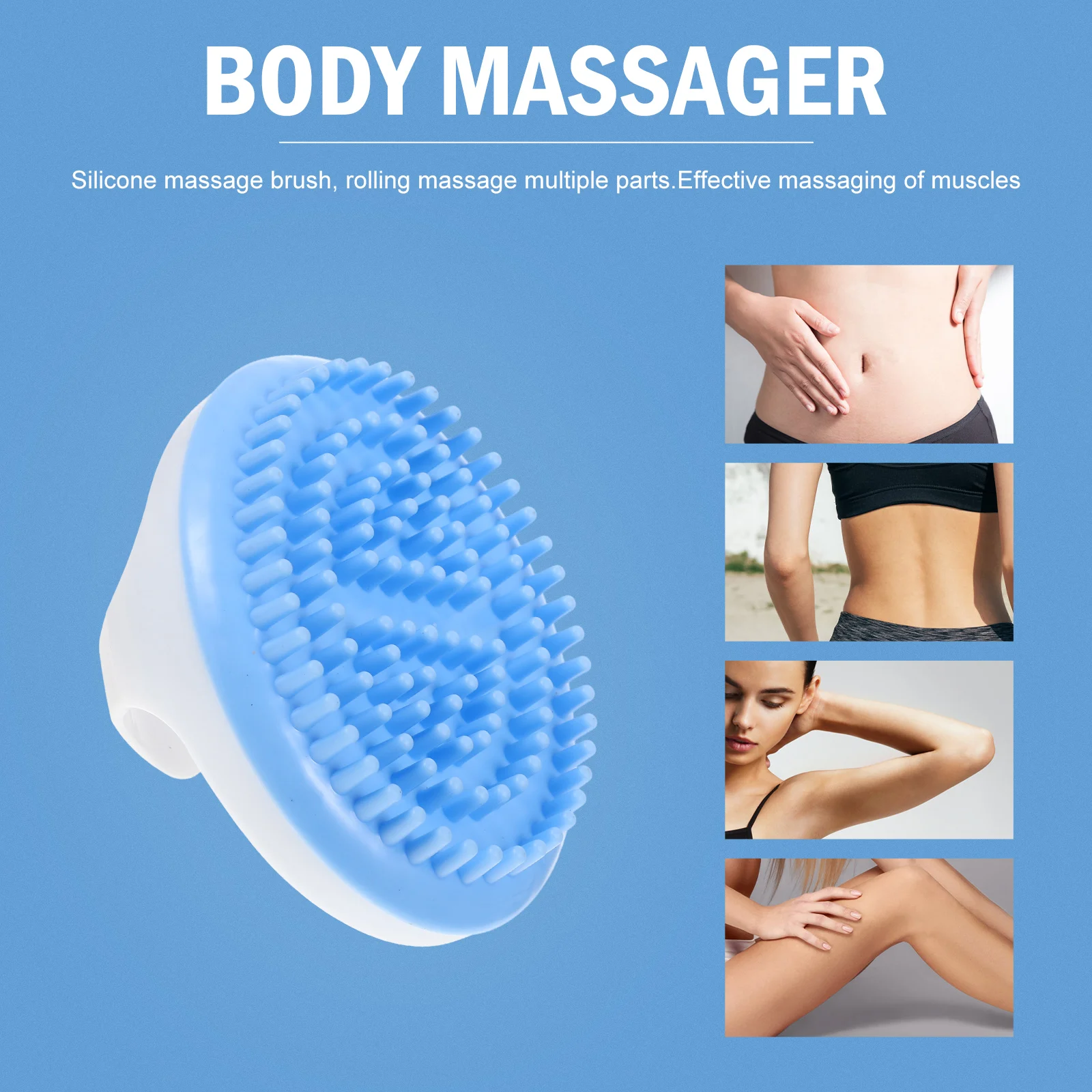 Flower Shaped Massage Brush Body Massager Tool Ergonomic Handle Multiple Acupoint Contacts Anti Static Hair Care for Friends
Flower Shaped Massage Brush Body Massager Tool Ergonomic Handle Multiple Acupoint Contacts Anti Static Hair Care for Friends