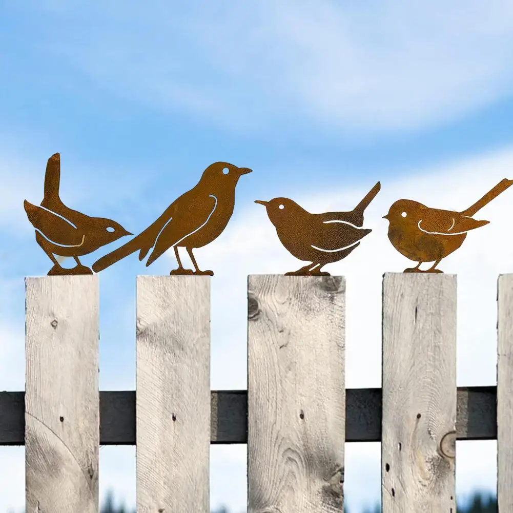 Durable Outdoor Sculptures Bird Silhouette Garden Decor Metal Stake Ornament Set for Outdoor Courtyard Yard Backyard Lawn Chick
Durable Outdoor Sculptures Bird Silhouette Garden Decor Metal Stake Ornament Set for Outdoor Courtyard Yard Backyard Lawn Chick