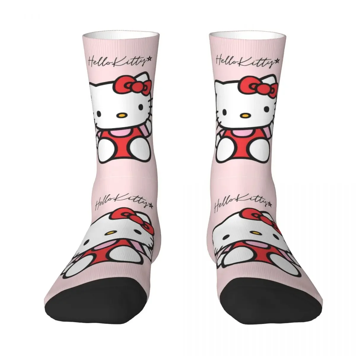 Зимние теплые модные женские и мужские футболки Hello Sanrio кавайные носки, Нескользящие
Зимние теплые модные женские и мужские футболки Hello Sanrio кавайные носки, Нескользящие