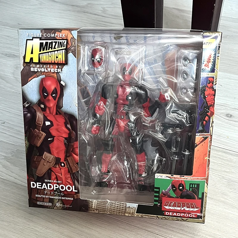 Yamaguchi Revoltech Deadpool Action Figure Deadpool X-Men Superhero Figure Toy Doll With Stand Christmas Birthday Gifts
Yamaguchi Revoltech Deadpool Action Figure Deadpool X-Men Superhero Figure Toy Doll With Stand Christmas Birthday Gifts