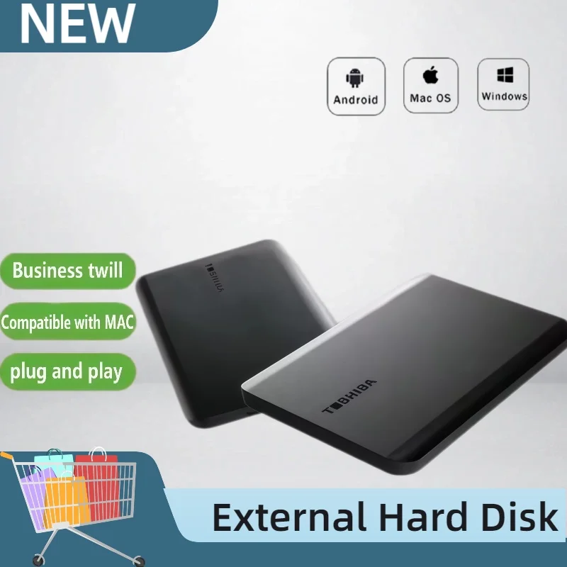 For Toshiba A5 Series Small Black USB 3.2 Portable Hard Drive High-Speed Gen1 500GB/1TB Compatible For Mac
For Toshiba A5 Series Small Black USB 3.2 Portable Hard Drive High-Speed Gen1 500GB/1TB Compatible For Mac