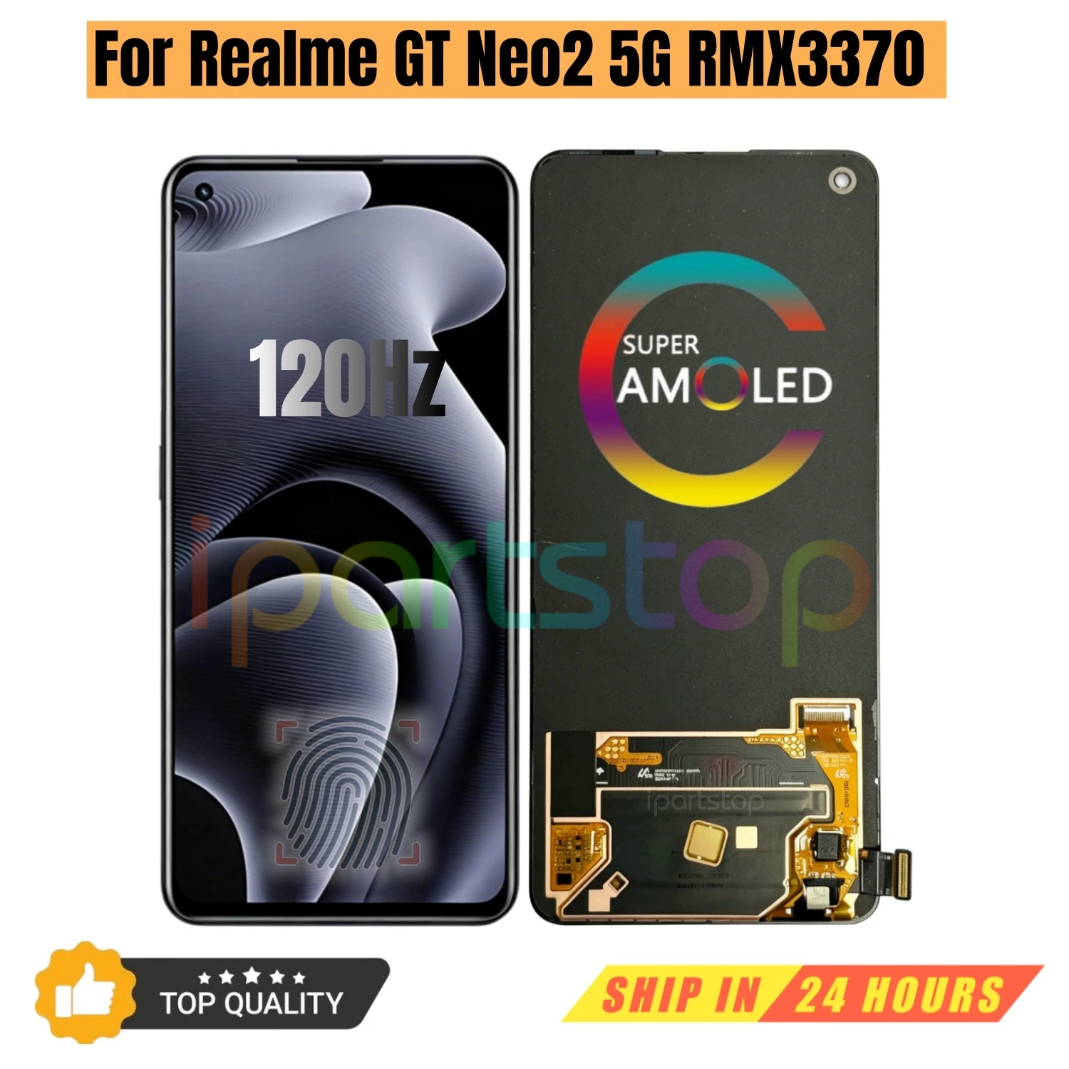 iParts Replacement New Screen For OPPO Realme GT Neo2 NEO 2 RMX3370 120Hz AMOLED Display Touch Digitizer With Frame Assembly OEM
iParts Replacement New Screen For OPPO Realme GT Neo2 NEO 2 RMX3370 120Hz AMOLED Display Touch Digitizer With Frame Assembly OEM
