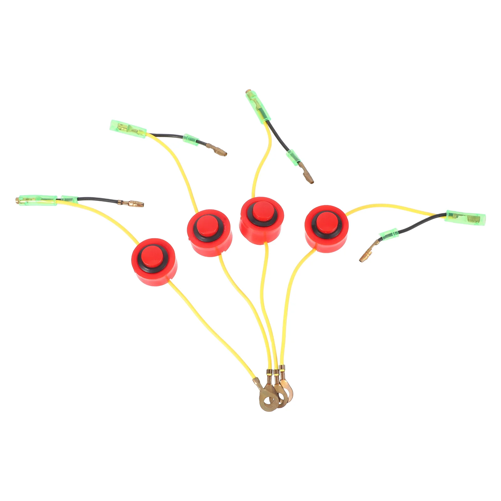 4 Pcs Mini Tillage Accessories Lawn Mower Replacement Kit Control Switch for Engine Stop
4 Pcs Mini Tillage Accessories Lawn Mower Replacement Kit Control Switch for Engine Stop
