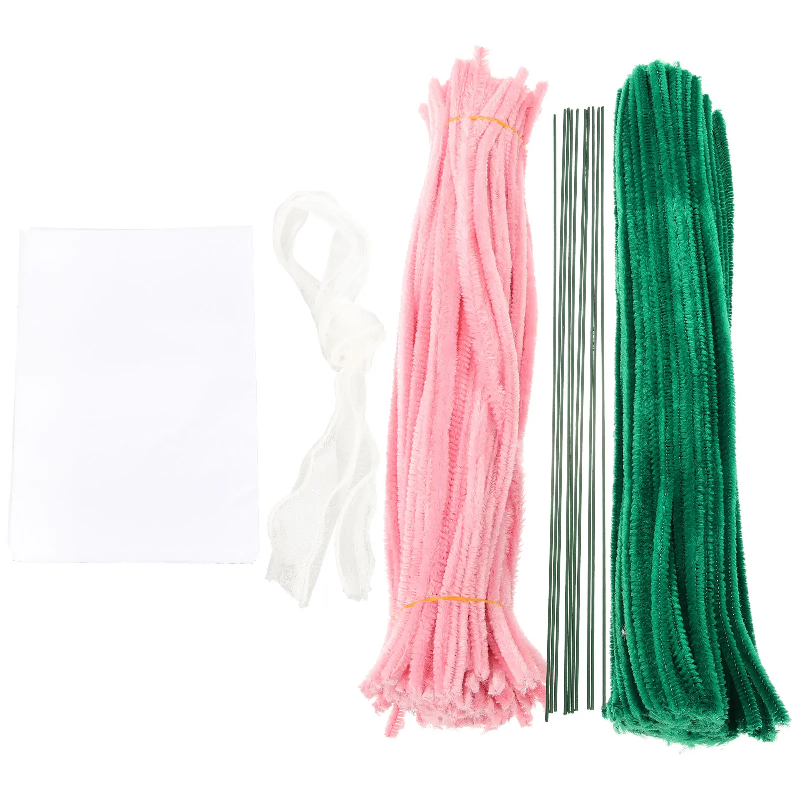 Twist Stick Flower Pole Bouquet H made DIY Accessories Material Package Pink Tulip 2 Bunches Chenille Stems Craft Pipe Cleaners
Twist Stick Flower Pole Bouquet H made DIY Accessories Material Package Pink Tulip 2 Bunches Chenille Stems Craft Pipe Cleaners