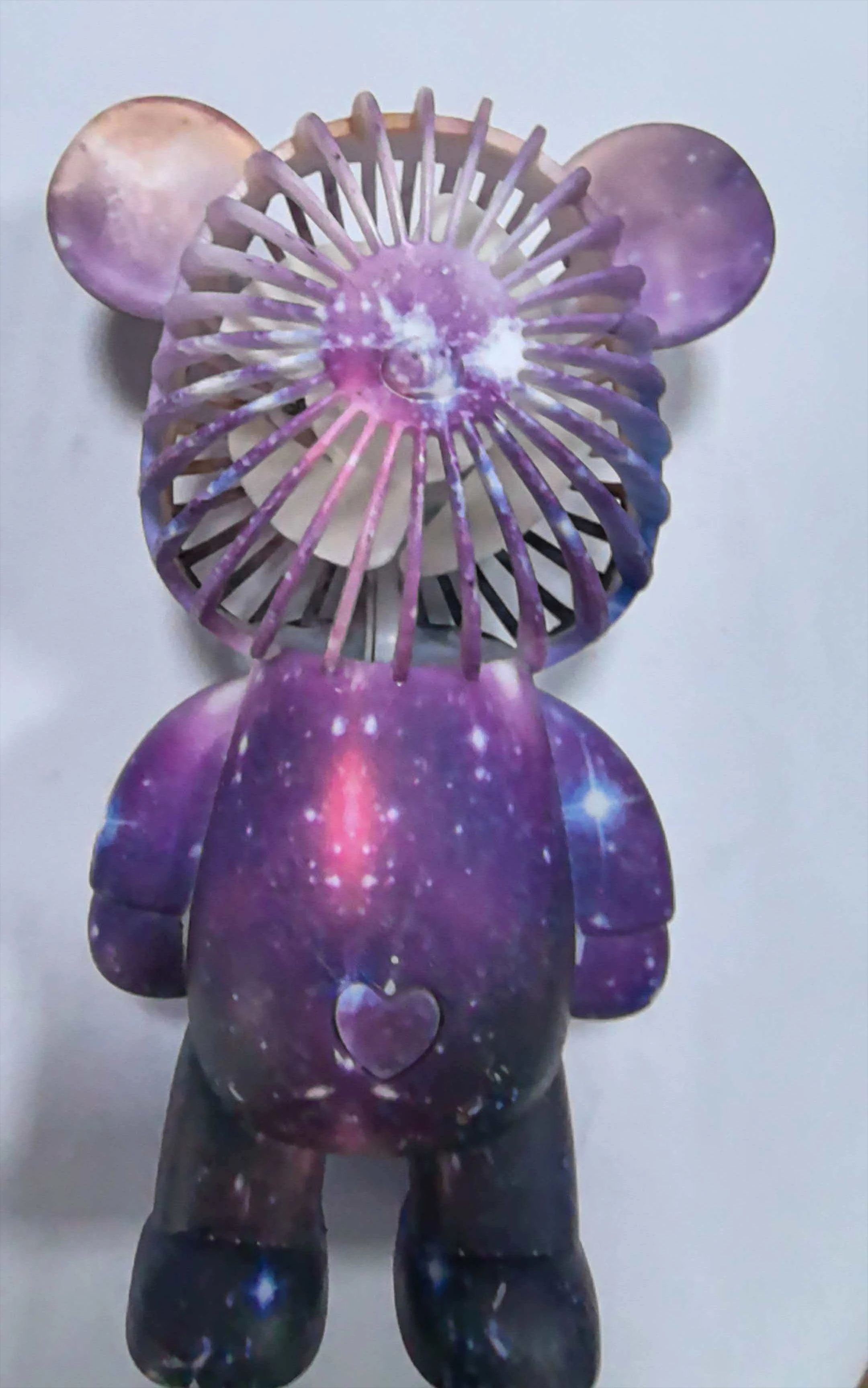 Ins Aesthetic Graffiti Bear Electric Fan,Gradient Electroplating 3 Gear USB Rechargeable Desktop Fan For Outdoor Travel Camping
Ins Aesthetic Graffiti Bear Electric Fan,Gradient Electroplating 3 Gear USB Rechargeable Desktop Fan For Outdoor Travel Camping