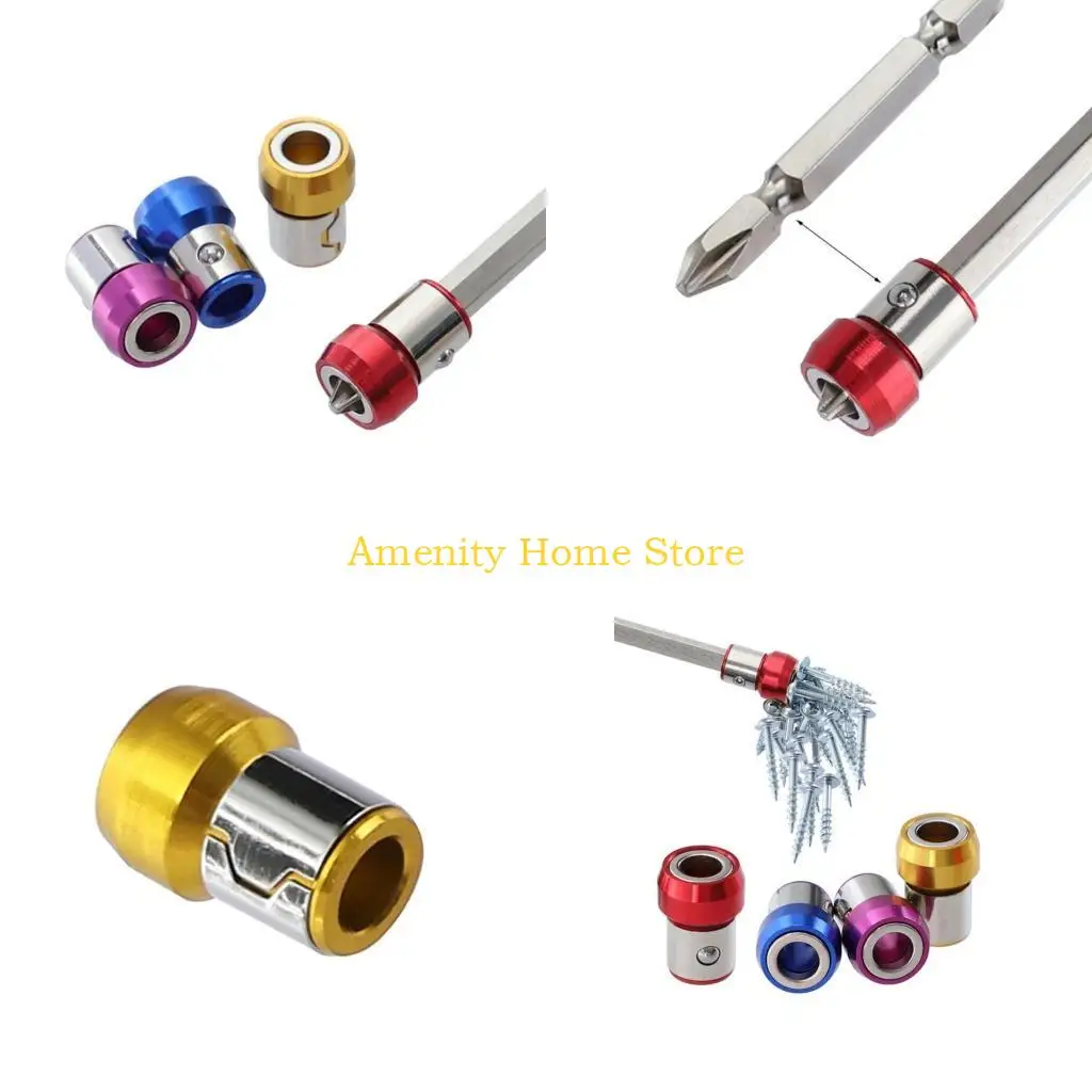 F26C 6.35mm Universal Nonslip Magnetic Ring Alloy Magnetic Ring Screwdriver Bit Anti-corrosion Strong Magnetizer Drill Bit
F26C 6.35mm Universal Nonslip Magnetic Ring Alloy Magnetic Ring Screwdriver Bit Anti-corrosion Strong Magnetizer Drill Bit