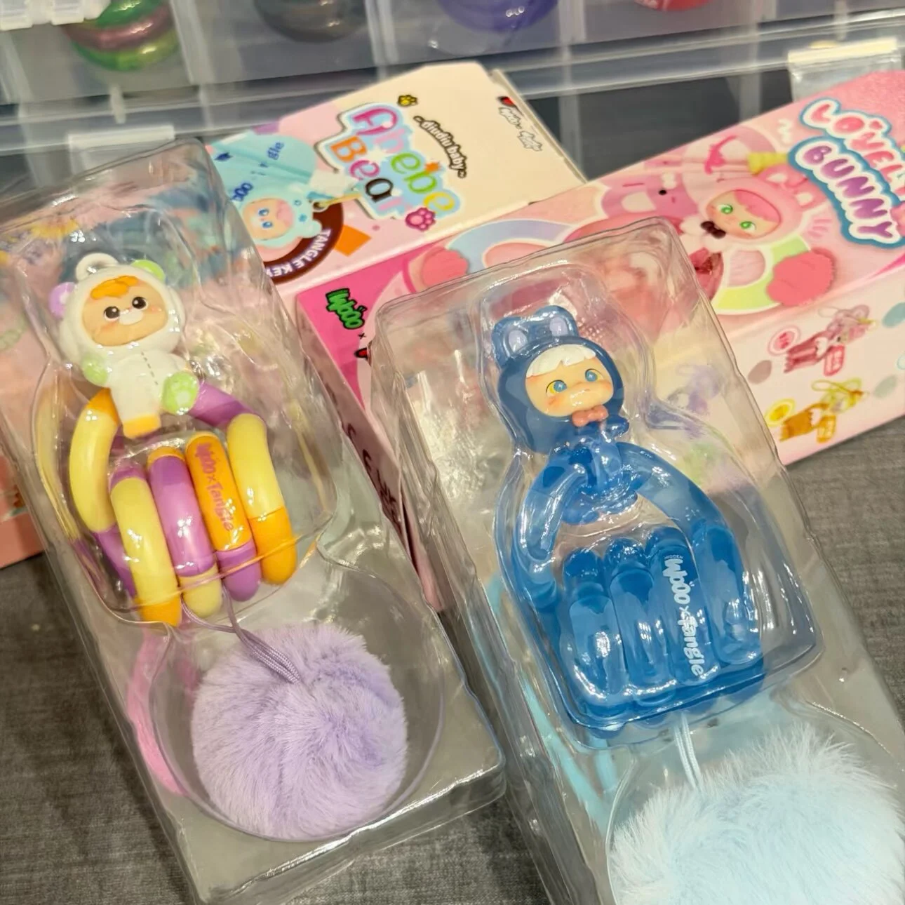 New Cimmy Lovely Bunny Bear Blind Box Keychain Cute Cartoon Figure Pendant Bag Charm Phone Lanyard Surprise Gift For Teen Girls
New Cimmy Lovely Bunny Bear Blind Box Keychain Cute Cartoon Figure Pendant Bag Charm Phone Lanyard Surprise Gift For Teen Girls