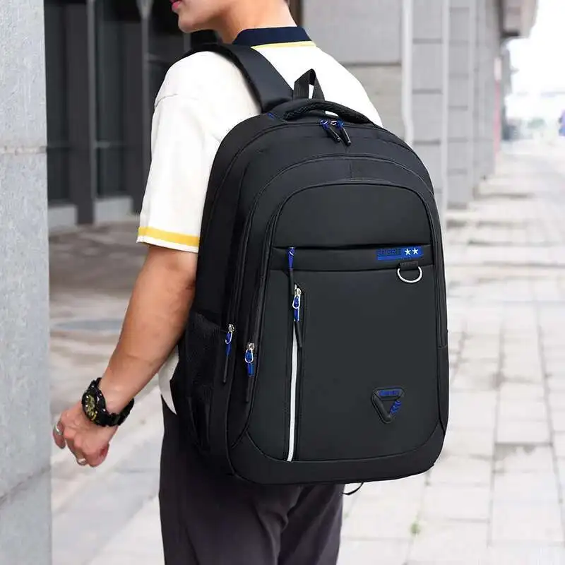 Teenagers Men's Backpacks Waterproof Laptop Schoolbag Fashion Casual Large Capacity Travel Sports School Bag Pack For Male
Teenagers Men's Backpacks Waterproof Laptop Schoolbag Fashion Casual Large Capacity Travel Sports School Bag Pack For Male