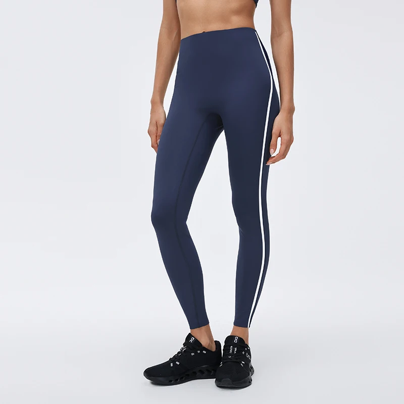 Women's Striped Yoga Pants, Naked Feeling Skin-Friendly Quick-Dry Sports Pants, High Waist Hip Lifting Yoga Pants
Women's Striped Yoga Pants, Naked Feeling Skin-Friendly Quick-Dry Sports Pants, High Waist Hip Lifting Yoga Pants
