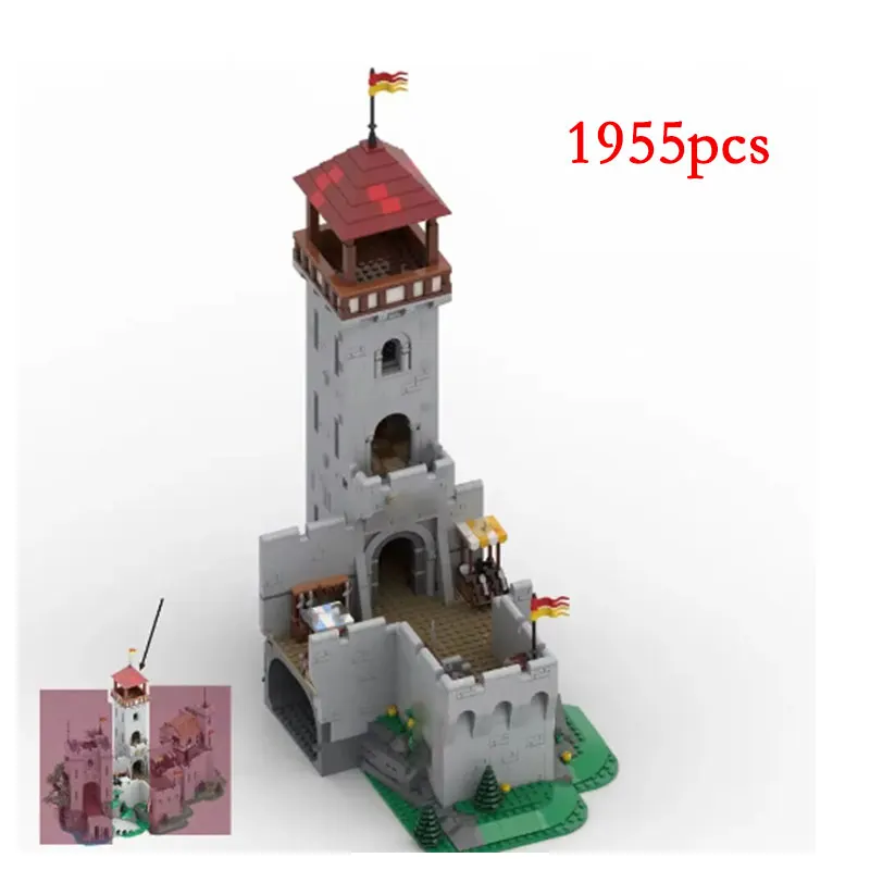 Пятно маленьких частиц MOC-138457, средневековый замок, модель здания, креативный подарок «сделай сам», игрушка-головоломка, орнамент
Пятно маленьких частиц MOC-138457, средневековый замок, модель здания, креативный подарок «сделай сам», игрушка-головоломка, орнамент