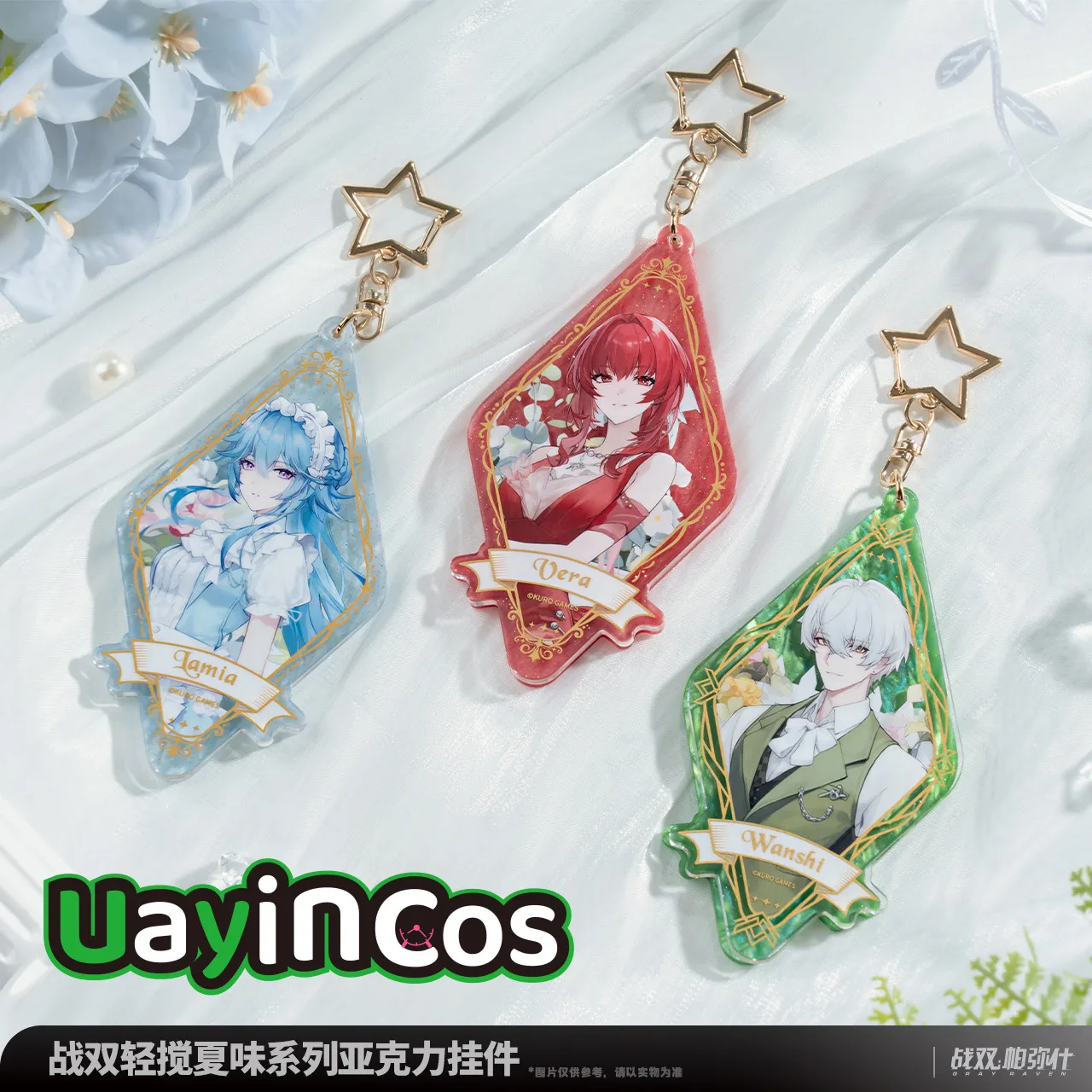 Оригинальный GREY RAVEN: PUNISHING Vera Lamia Wanshi, акриловый брелок для ключей, сумка, подвеска, украшения, аксессуары для кукол, аниме-игра, игрушка, детский подарок
Оригинальный GREY RAVEN: PUNISHING Vera Lamia Wanshi, акриловый брелок для ключей, сумка, подвеска, украшения, аксессуары для кукол, аниме-игра, игрушка, детский подарок