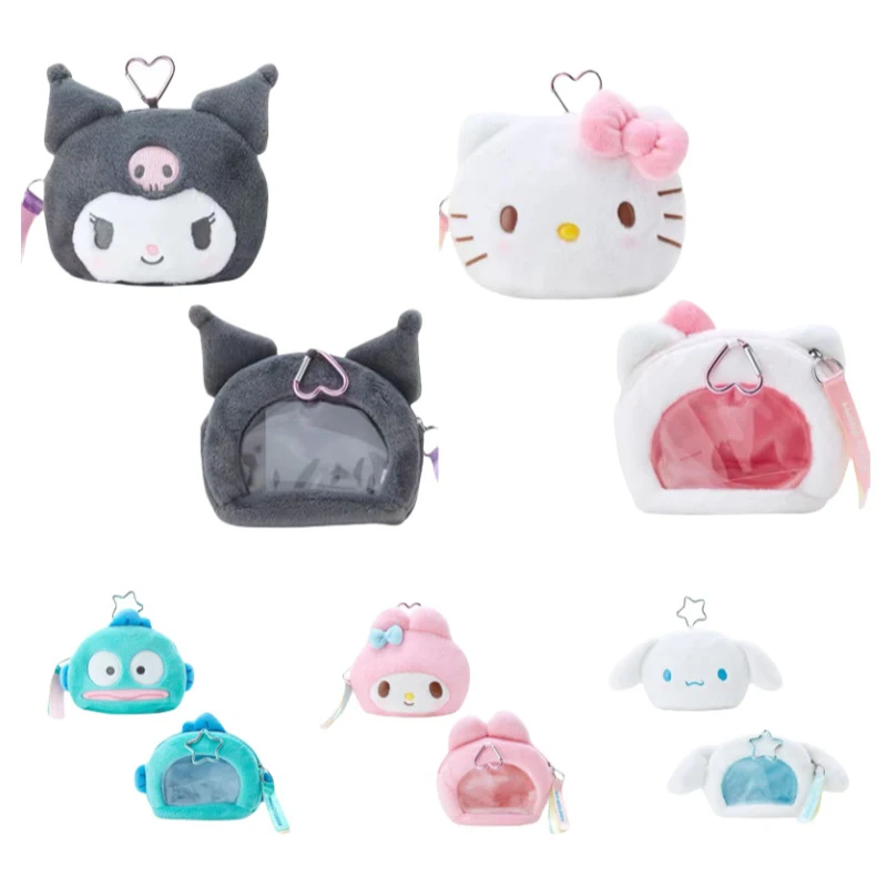 Sanrio Plush Hanging Bag Anime - themed Bag Kuromi Pendant My Melody Ugly Fish Storage Bag Keychain Ladies Birthday Gift
Sanrio Plush Hanging Bag Anime - themed Bag Kuromi Pendant My Melody Ugly Fish Storage Bag Keychain Ladies Birthday Gift