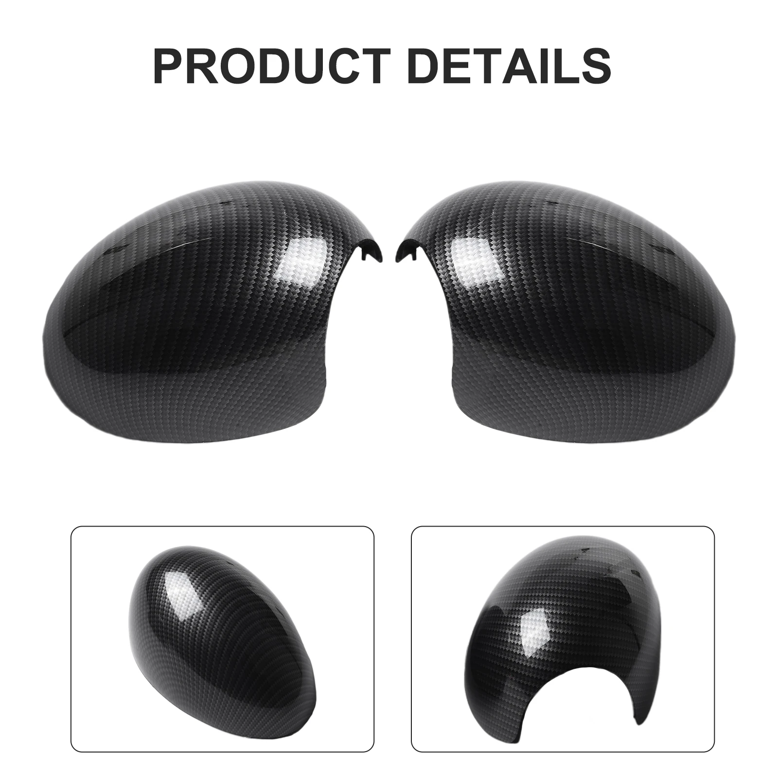 Rearview Mirror Cap Side Mirror Cover Car Accessories Carbon Fiber Exterior Mouldings Replacement 51162754914 Black
Rearview Mirror Cap Side Mirror Cover Car Accessories Carbon Fiber Exterior Mouldings Replacement 51162754914 Black