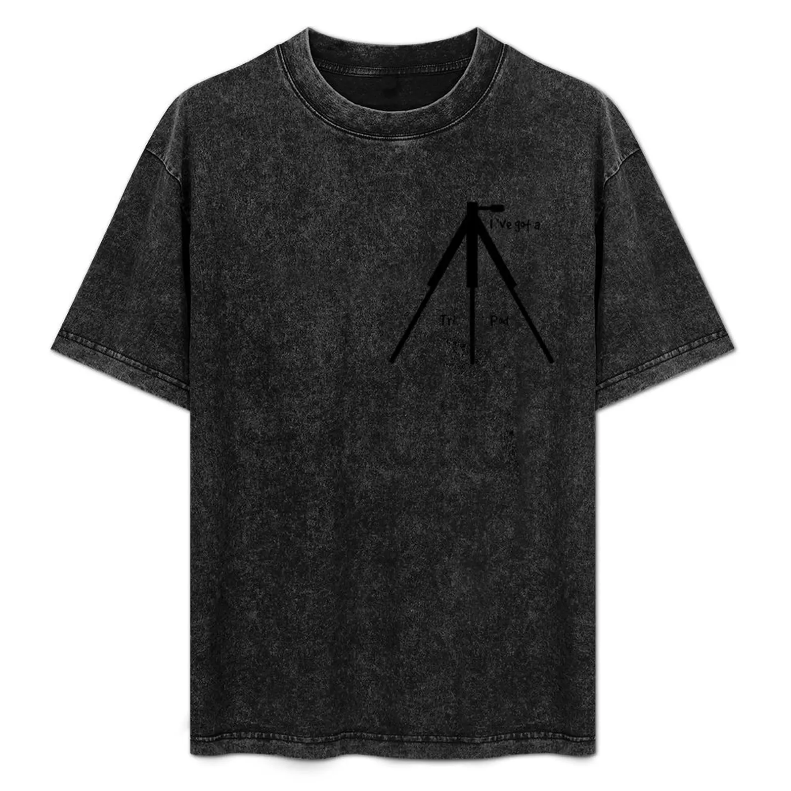 I have a tripod T-Shirt blanks quick-drying vintage t shirts black t-shirts for men
I have a tripod T-Shirt blanks quick-drying vintage t shirts black t-shirts for men