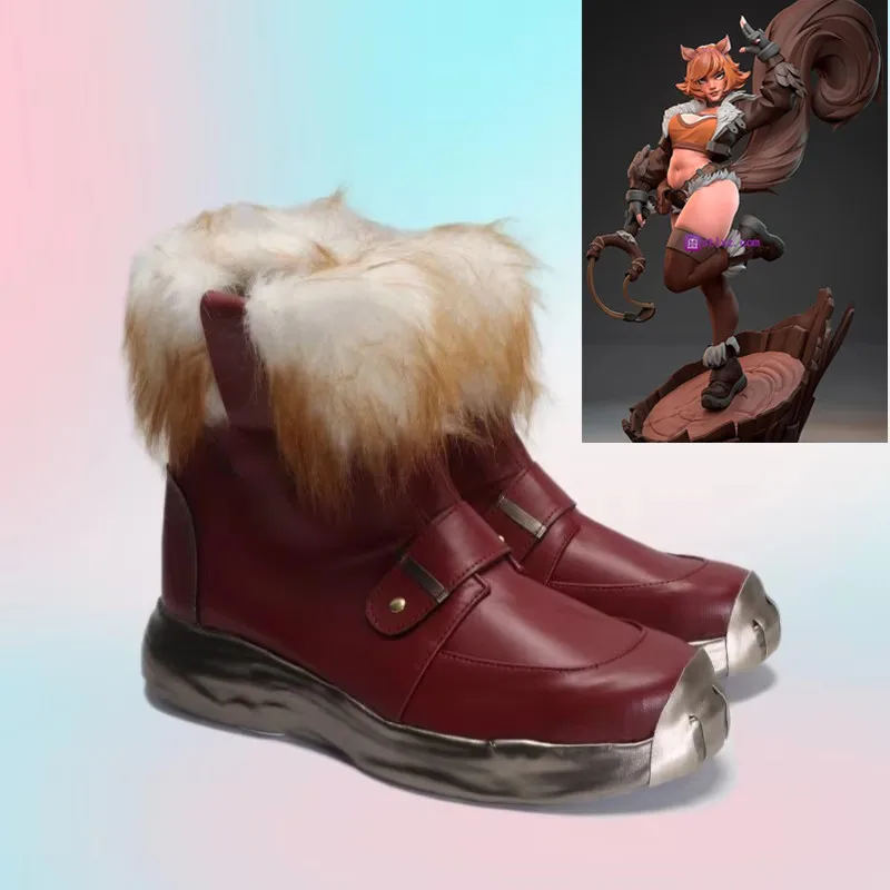 Squirrel Girl Cosplay Shoes Handmade Boots For Christmas Halloween Party
Squirrel Girl Cosplay Shoes Handmade Boots For Christmas Halloween Party