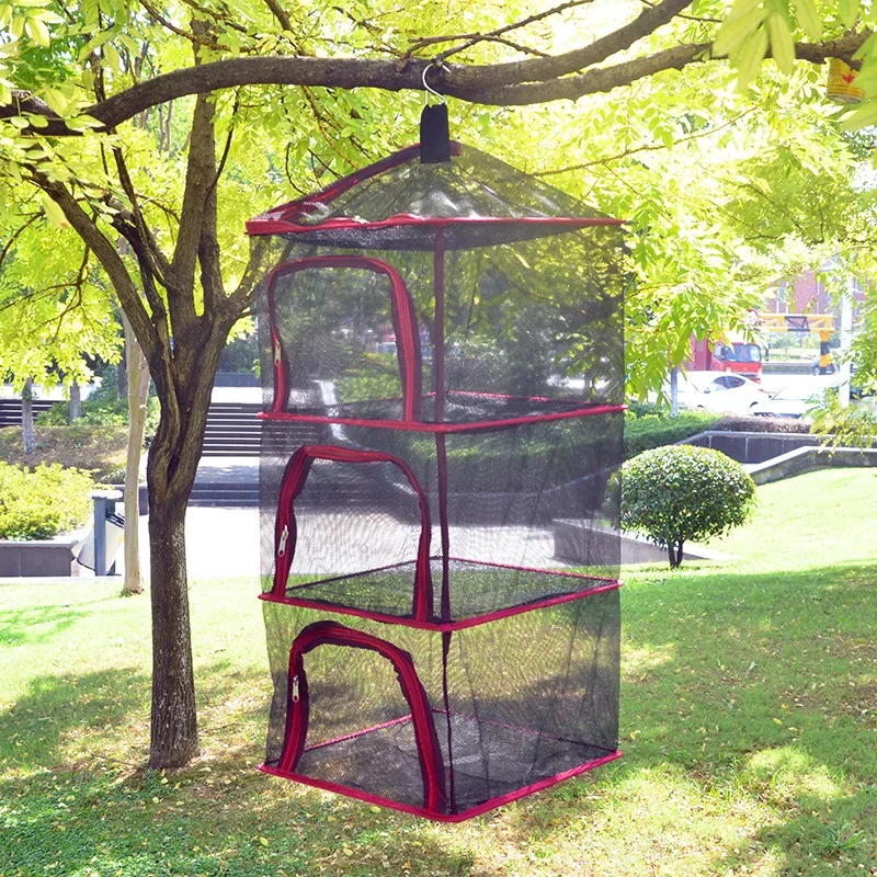 New outdoor camping tableware storage ventilation hanging net bowl basin drying net 4-layer storage netfunctional drying net
New outdoor camping tableware storage ventilation hanging net bowl basin drying net 4-layer storage netfunctional drying net