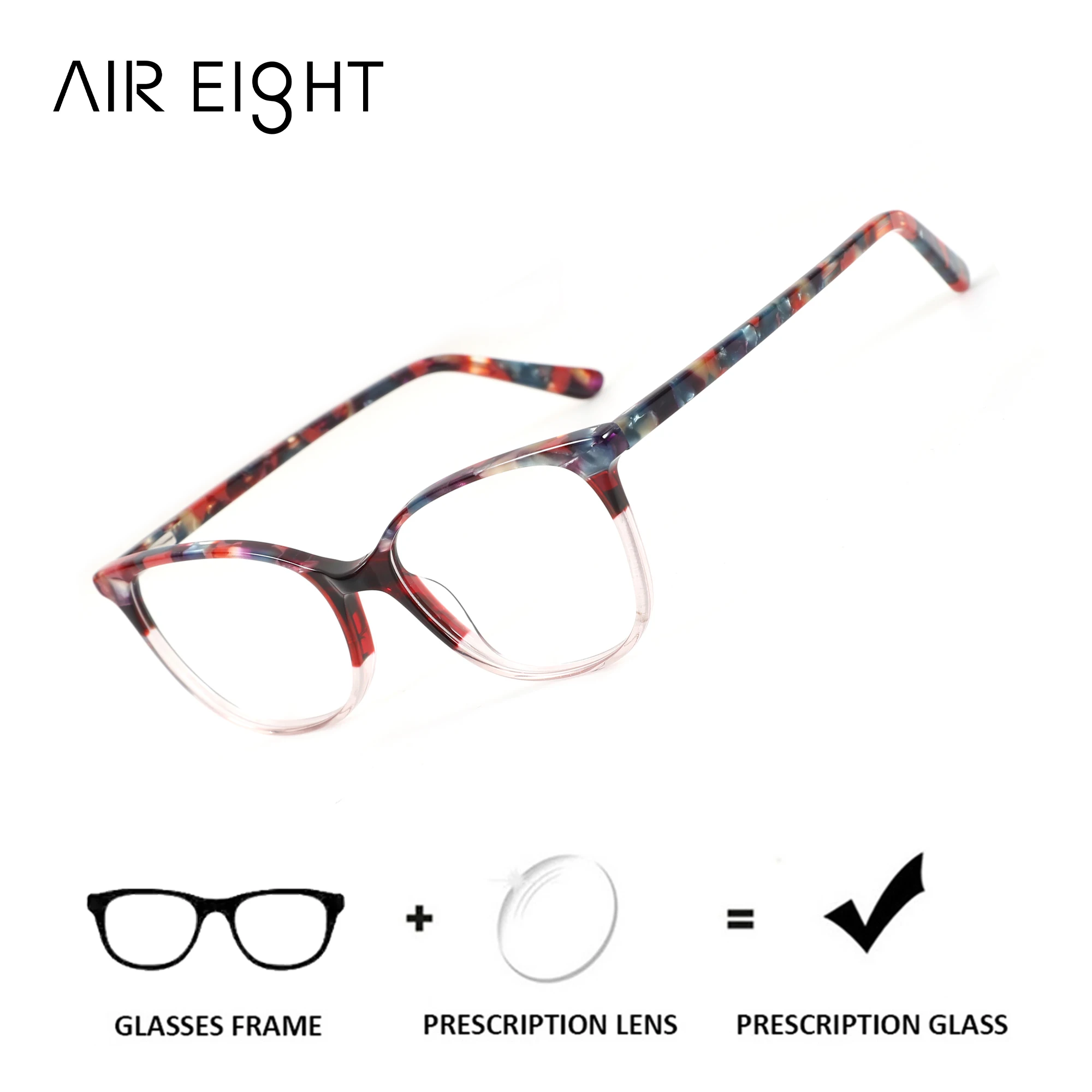 AIREIGHT (XXS Size) Women Acetate Square Correction Eyeglasses with Prescription Photochromic Optical Eyeglasses Myopia Eyewear
AIREIGHT (XXS Size) Women Acetate Square Correction Eyeglasses with Prescription Photochromic Optical Eyeglasses Myopia Eyewear