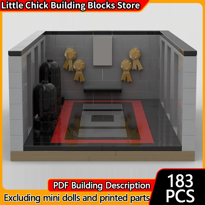 Модель City Street View MOC, строительные кирпичи, маленькое здание Dojo, модульная технология, детские праздничные подарки, сборные игрушки, костюм
Модель City Street View MOC, строительные кирпичи, маленькое здание Dojo, модульная технология, детские праздничные подарки, сборные игрушки, костюм