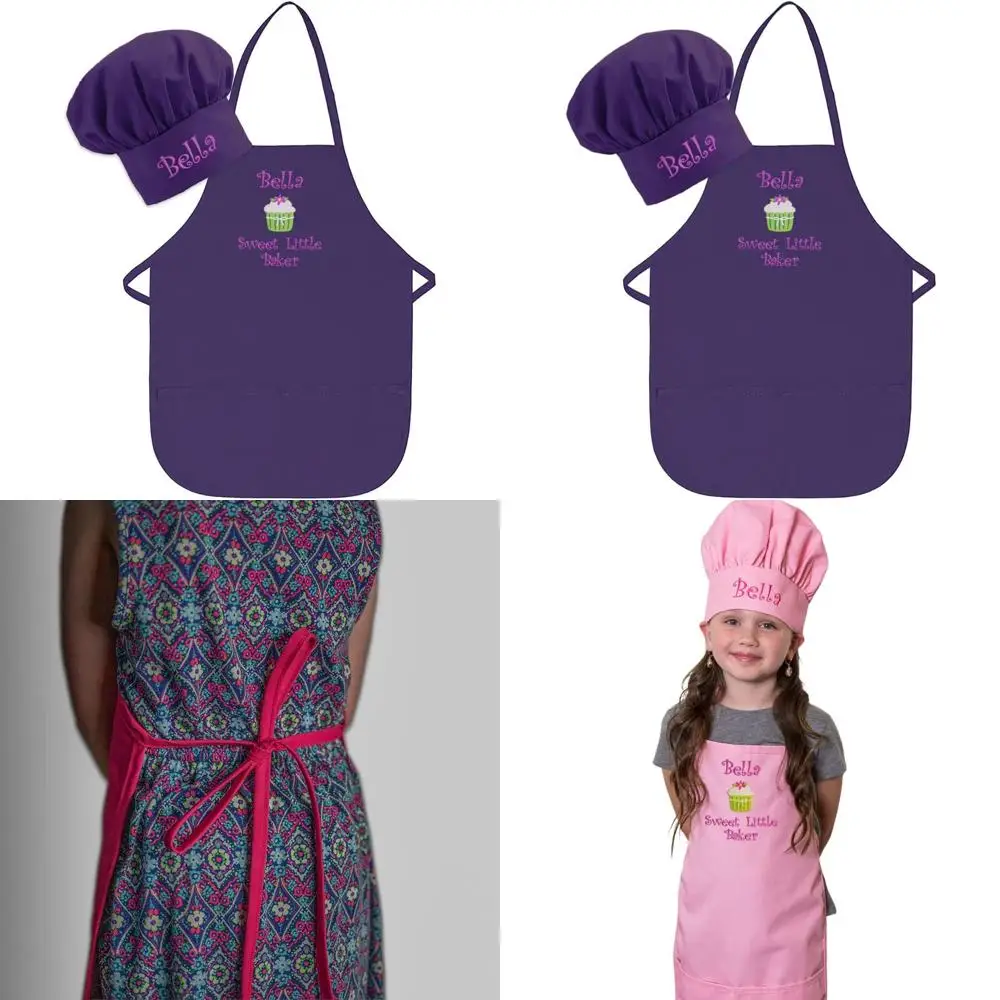Детский фартук и поварская шапка с вышивкой на заказ, высокого качества, для мальчиков и девочек, для использования на кухне
Детский фартук и поварская шапка с вышивкой на заказ, высокого качества, для мальчиков и девочек, для использования на кухне
