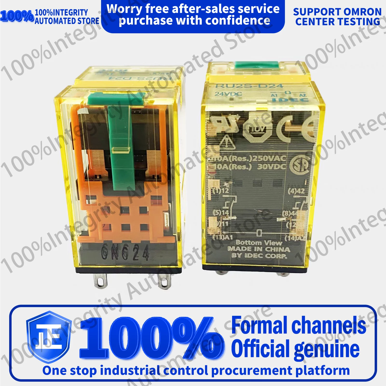 IDEC 100% brand new relay RU2S-A24 RU2S-A110 RU2S-A220 RU2S-D12 RU2S-D24 RU2S-D110 RU2S-C-D24 RU4S-A24 SN2S-05D SN4S-05D 8/14PIN
IDEC 100% brand new relay RU2S-A24 RU2S-A110 RU2S-A220 RU2S-D12 RU2S-D24 RU2S-D110 RU2S-C-D24 RU4S-A24 SN2S-05D SN4S-05D 8/14PIN