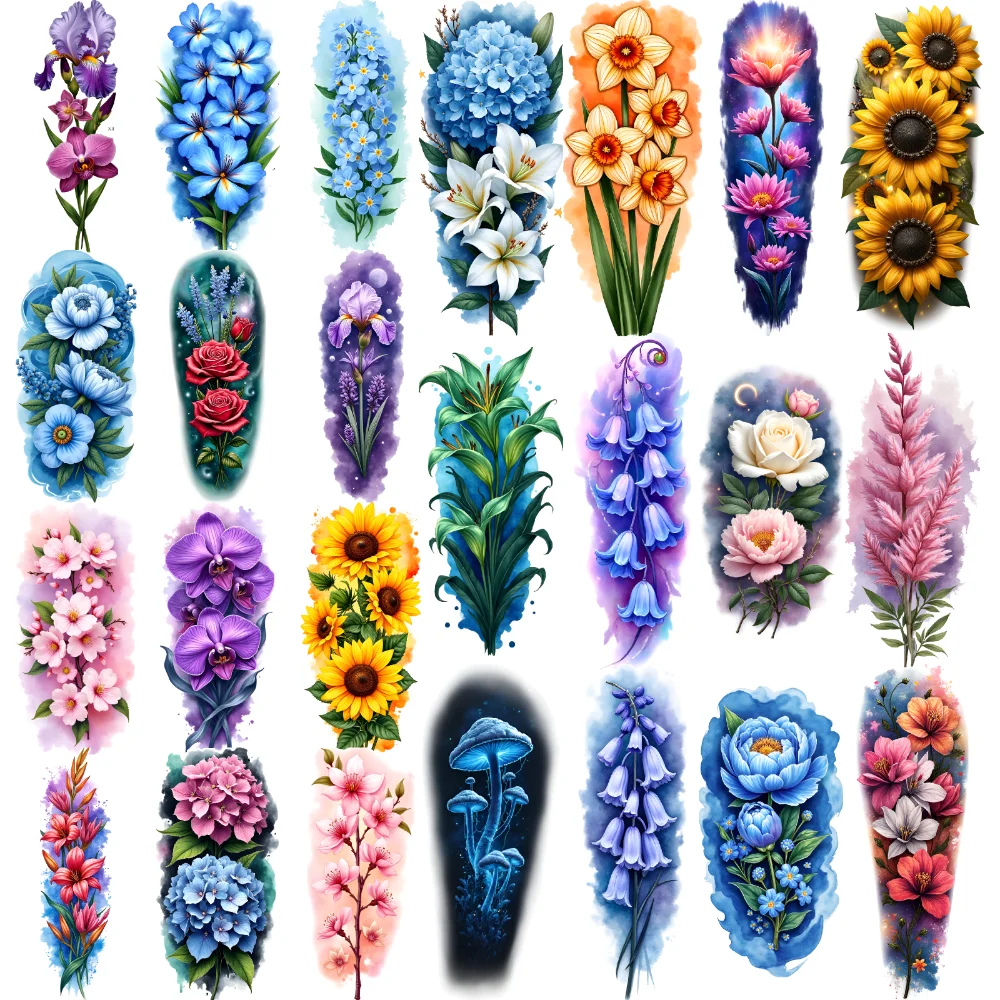 9 шт. временные татуировки цветы гибискуса водостойкие долговечные наклейки для тела вишни цветы розы красочные реалистичные пионы для 
9 шт. временные татуировки цветы гибискуса водостойкие долговечные наклейки для тела вишни цветы розы красочные реалистичные пионы для