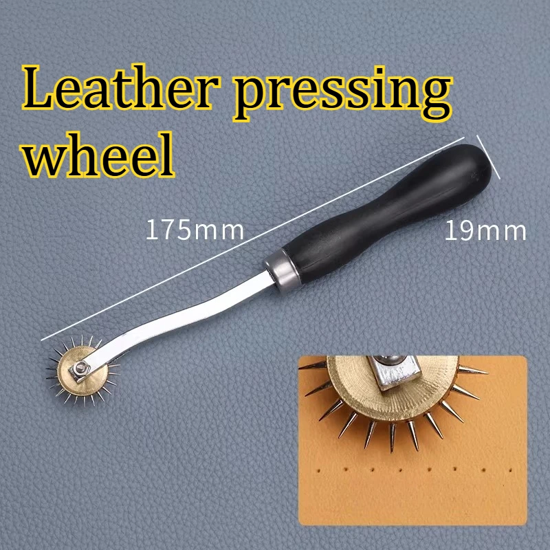 Handmade Dotting Tool,Leather Alloy/Uniform Spacing Assist Cutting Positioning DIY Belts Wallet Bag Leather Goods Pressing Wheel
Handmade Dotting Tool,Leather Alloy/Uniform Spacing Assist Cutting Positioning DIY Belts Wallet Bag Leather Goods Pressing Wheel