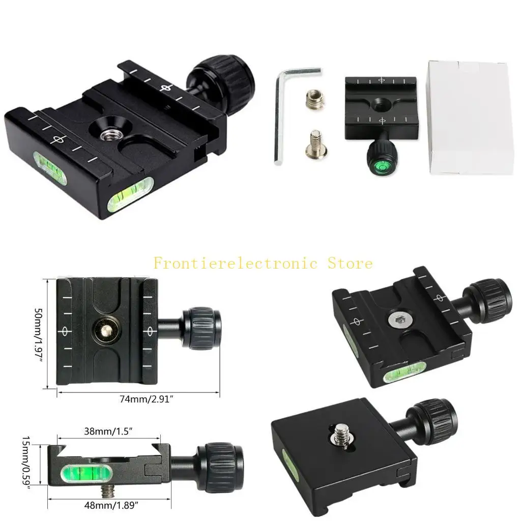 G8DB QR-50 50mm Tripod for Head Quick Release Plate Clamp Adapter Set for ARCA for SW
G8DB QR-50 50mm Tripod for Head Quick Release Plate Clamp Adapter Set for ARCA for SW