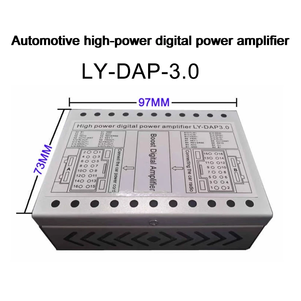 Amplifier Suitable For Car-mounted Android Large-screen Machine Automotive High-power Digital Power
Amplifier Suitable For Car-mounted Android Large-screen Machine Automotive High-power Digital Power