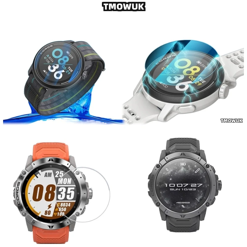 For Coros PACE 2 3 42 46 MM APEX 2 Pro VERTIX 2 2S - HD Anti-Scratch 9H Tempered Glass For Smart Watch Screens
For Coros PACE 2 3 42 46 MM APEX 2 Pro VERTIX 2 2S - HD Anti-Scratch 9H Tempered Glass For Smart Watch Screens