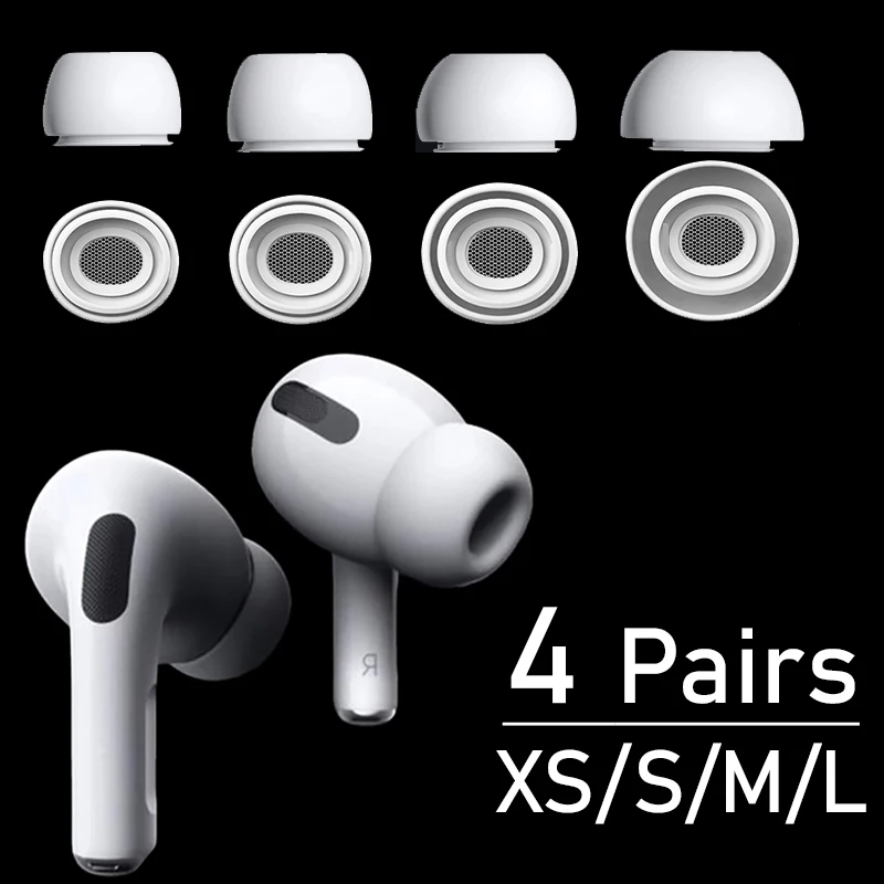 Мягкие Силиконовые амбушюры премиум-класса для Apple Airpods Pro 1-й 2-й ультра-комфортный Противоскользящий сменный вкладыш для наушников XS/S/M/L
Мягкие Силиконовые амбушюры премиум-класса для Apple Airpods Pro 1-й 2-й ультра-комфортный Противоскользящий сменный вкладыш для наушников XS/S/M/L