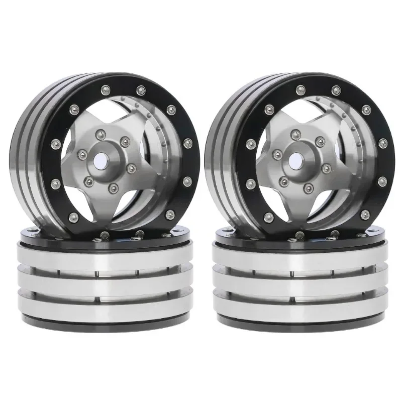 RC 1.9'' Metal Beadlock Wheels for Axial SCX10 TRX4 Redcat - Tornado Hole Rims, Off-Road Crawler, Durable Alloy RC Upgrade
RC 1.9'' Metal Beadlock Wheels for Axial SCX10 TRX4 Redcat - Tornado Hole Rims, Off-Road Crawler, Durable Alloy RC Upgrade