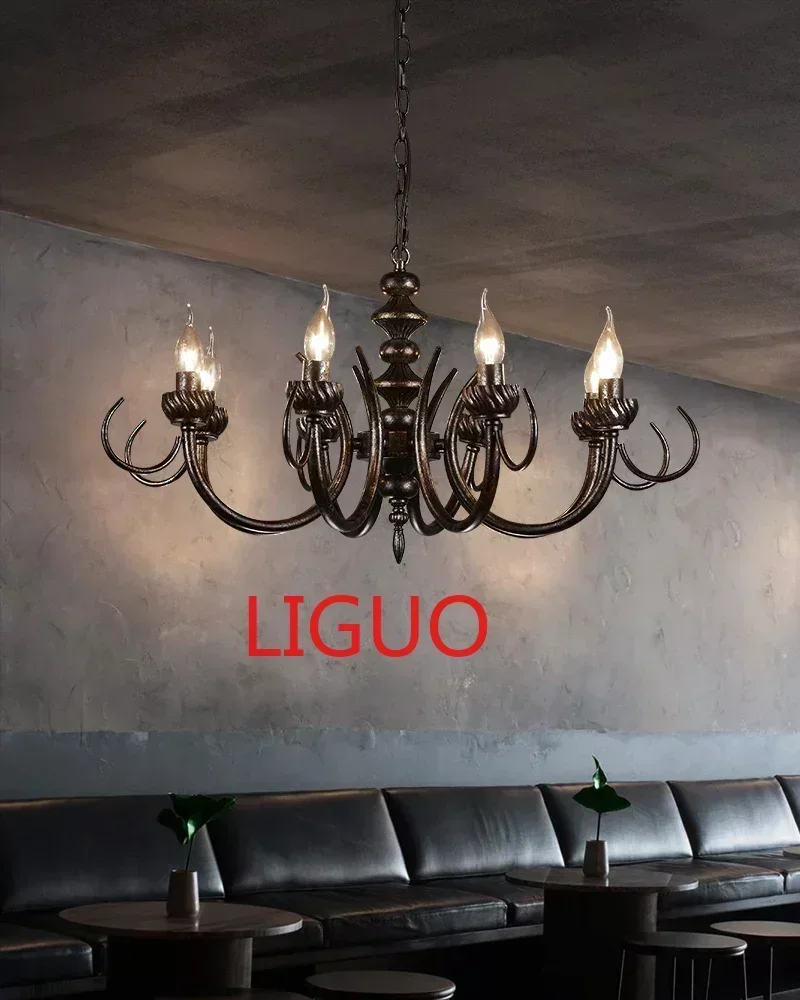 LOFT Industrial Style Nostalgic American Retro Lamps Bar Restaurant Barbecue Shop Shaped Iron Droplight
LOFT Industrial Style Nostalgic American Retro Lamps Bar Restaurant Barbecue Shop Shaped Iron Droplight