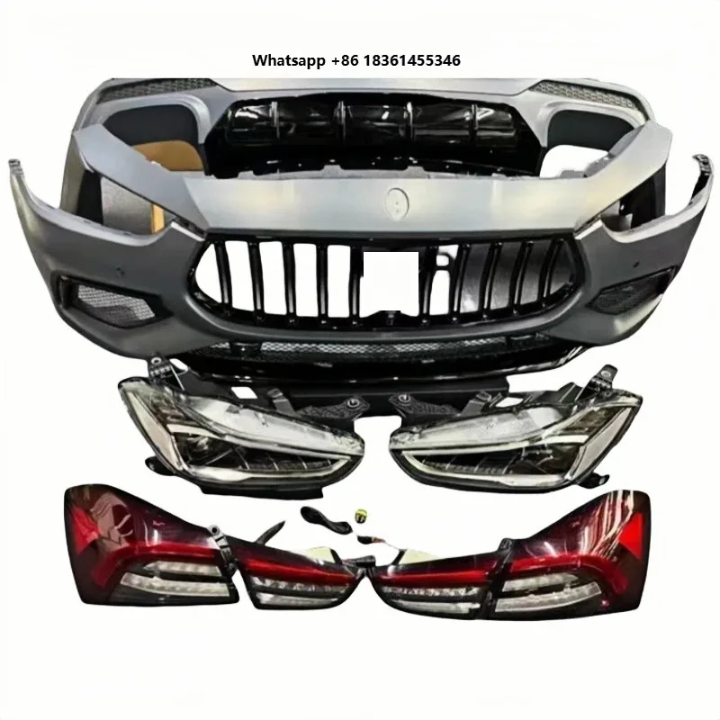 For Ghibli Body Kit Upgrade New Version Easy Installation Plastic Replacement for Front Rear Bumpers In Clrak Automobile
For Ghibli Body Kit Upgrade New Version Easy Installation Plastic Replacement for Front Rear Bumpers In Clrak Automobile