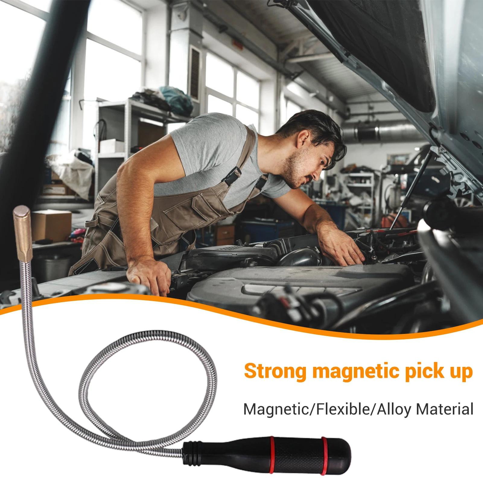 Strong Magnetic Force Pick Up Screw Nail Metal Chain Magnet Permanent Neodymium Magnet Pick Up Portable Hardware Accessories 1pc
Strong Magnetic Force Pick Up Screw Nail Metal Chain Magnet Permanent Neodymium Magnet Pick Up Portable Hardware Accessories 1pc