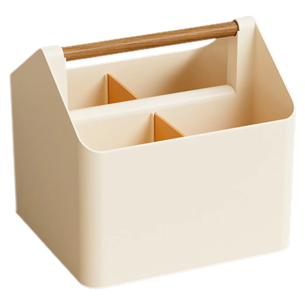 1pc Portable Handle Storage Box With Compartments For Desk Organizing Home Bathroom Office Sundries Organizer Makeup
1pc Portable Handle Storage Box With Compartments For Desk Organizing Home Bathroom Office Sundries Organizer Makeup