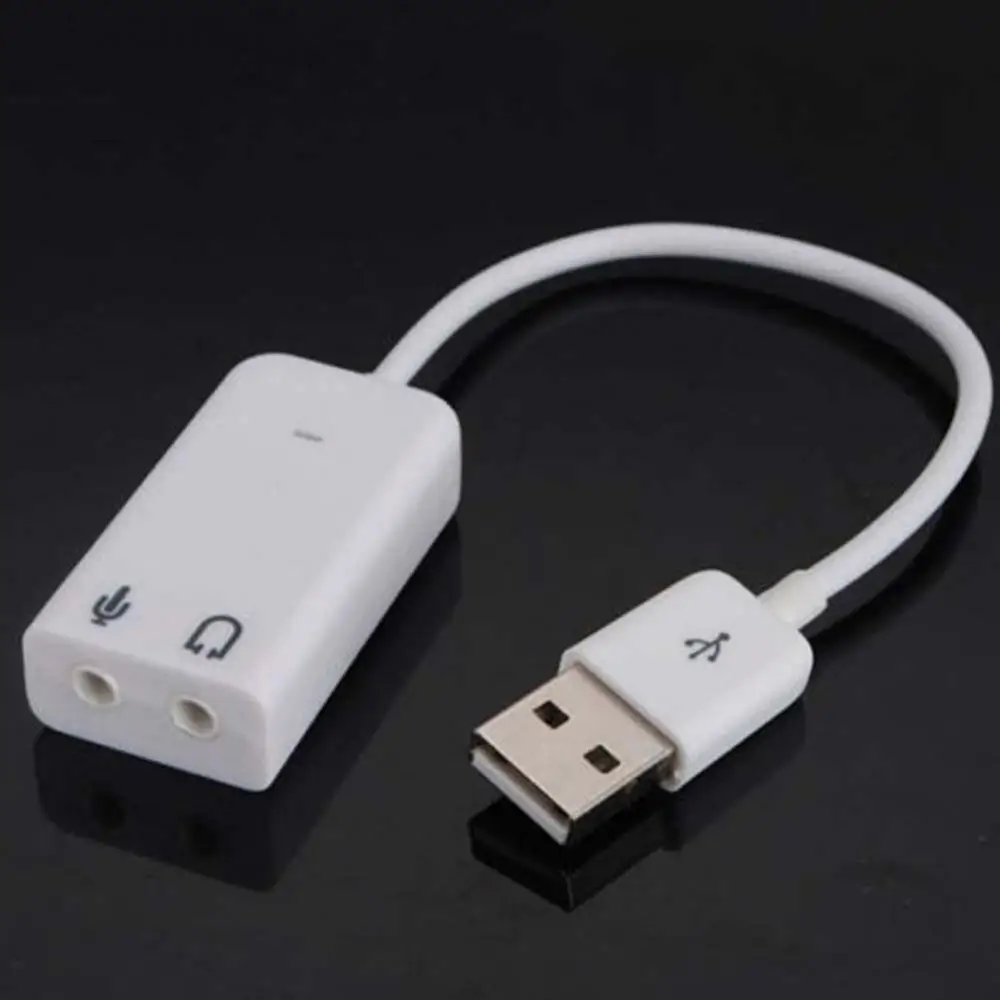 Портативный USB-адаптер звуковой карты 3D-канал виртуальной сети аудиопесен с кабелем
Портативный USB-адаптер звуковой карты 3D-канал виртуальной сети аудиопесен с кабелем