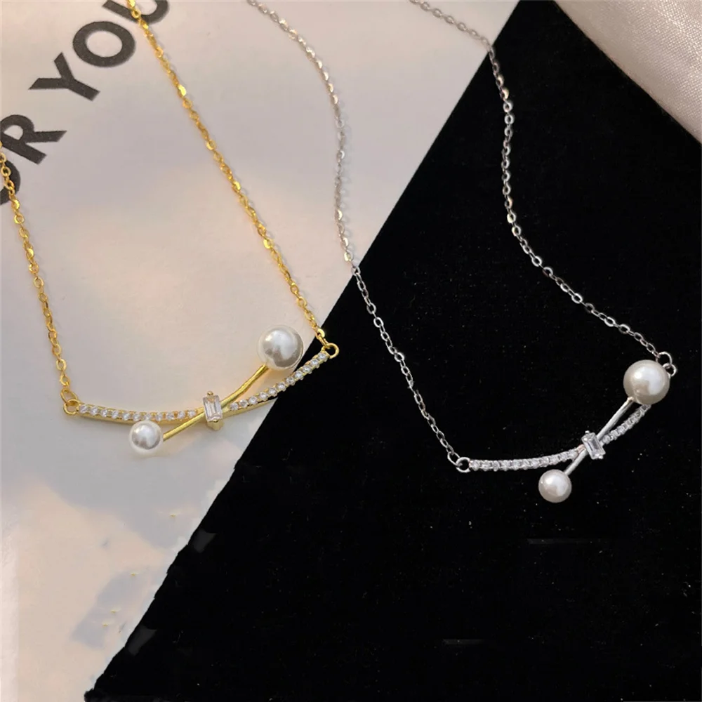 Корейское женское ожерелье из стерлингового серебра 925 пробы, крест из микроинкрустации цирконом, жемчужная цепочка на шею, легкая роскошная цепочка на ключицу
Корейское женское ожерелье из стерлингового серебра 925 пробы, крест из микроинкрустации цирконом, жемчужная цепочка на шею, легкая роскошная цепочка на ключицу