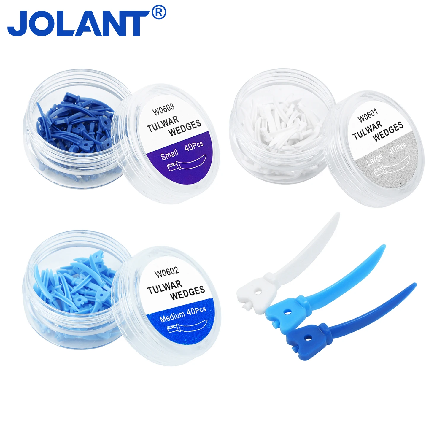 JOLANT Dental Tulwar Wedges Refill Wedge Matrix Bands Sectional Contoured Metal Matrices Plastic Dentistry Wedge Dual-Sided Use
JOLANT Dental Tulwar Wedges Refill Wedge Matrix Bands Sectional Contoured Metal Matrices Plastic Dentistry Wedge Dual-Sided Use