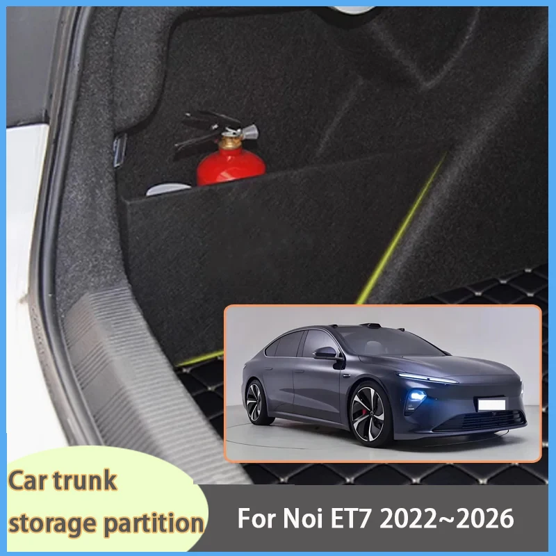 Auto Accessories For Noi ET7 2022~2026 2025 2024 Car Organizer Thickening Trunk Side Partition Trunk Interior Storage Box Parts
Auto Accessories For Noi ET7 2022~2026 2025 2024 Car Organizer Thickening Trunk Side Partition Trunk Interior Storage Box Parts