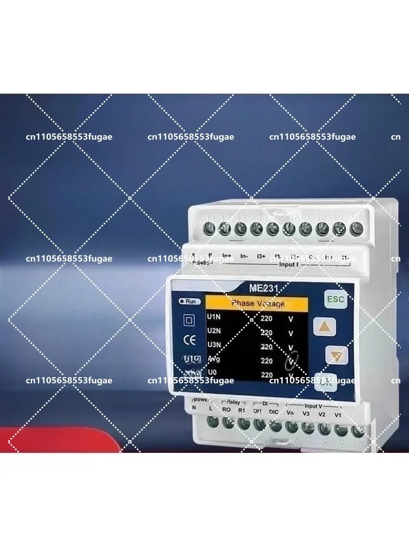 ME231 Non Dismantling Installation Three Phase Rail Multi Functional Meter Roche Coil Meter
ME231 Non Dismantling Installation Three Phase Rail Multi Functional Meter Roche Coil Meter