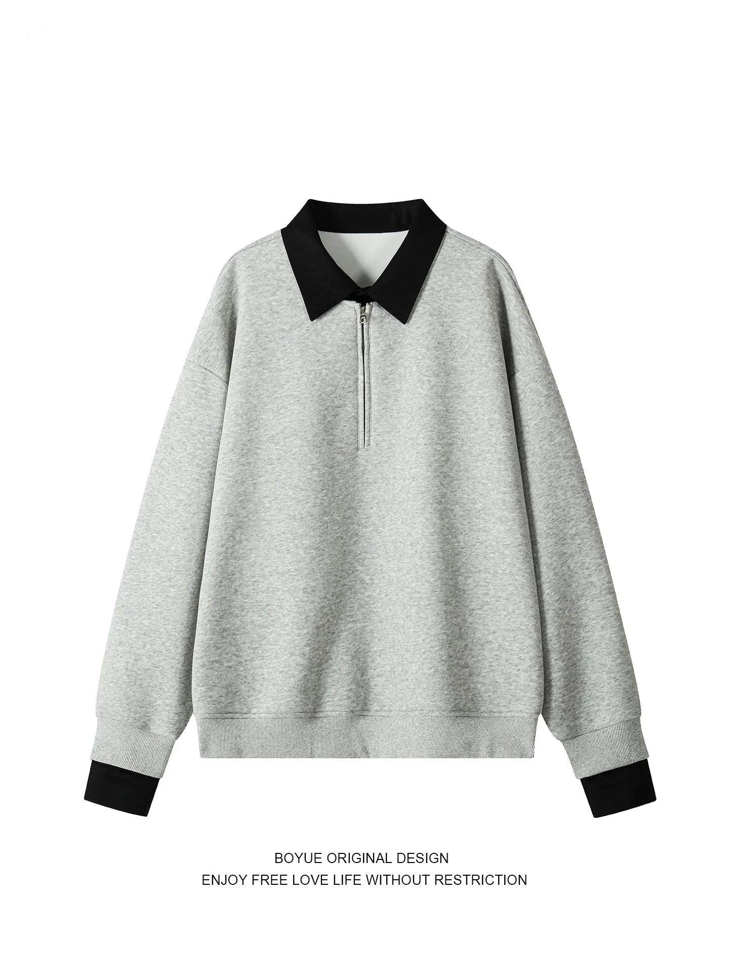 Повседневная толстовка Boyue с молнией, уличный стиль, оверсайз, удлиненный рукав, смесь хлопка и полиэстера, весна-осень
Повседневная толстовка Boyue с молнией, уличный стиль, оверсайз, удлиненный рукав, смесь хлопка и полиэстера, весна-осень