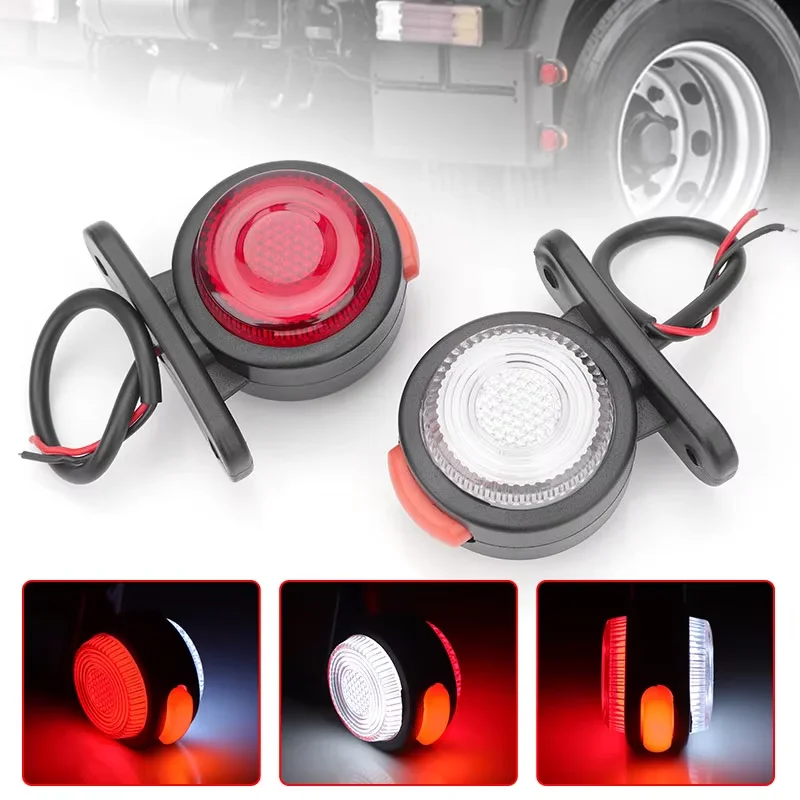 2PCS LED Position Lamp Truck Outline Lights 12V 24V Lorry Trailer Signal Side Marker Lights for Van Caravan Clearance Lamps
2PCS LED Position Lamp Truck Outline Lights 12V 24V Lorry Trailer Signal Side Marker Lights for Van Caravan Clearance Lamps