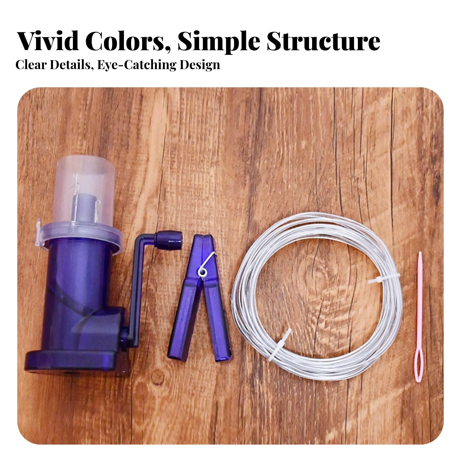 Manual Rope Braider Easy to Use Bracelet Making Tool Hand Crank Knitting Mill Beginner Approachable Mini Knitting Machine
Manual Rope Braider Easy to Use Bracelet Making Tool Hand Crank Knitting Mill Beginner Approachable Mini Knitting Machine