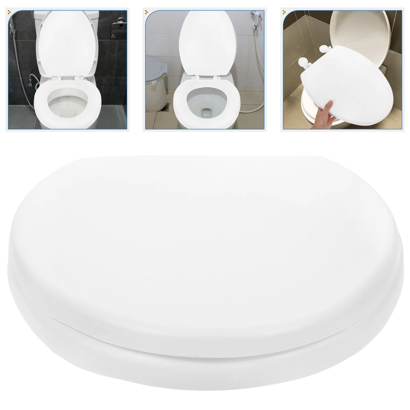 Thickened Foam Toilet Seat Cover Universal Fit Soft Cushion for Bathroom Easy Install Slow Close Toilet Seat Lid
Thickened Foam Toilet Seat Cover Universal Fit Soft Cushion for Bathroom Easy Install Slow Close Toilet Seat Lid