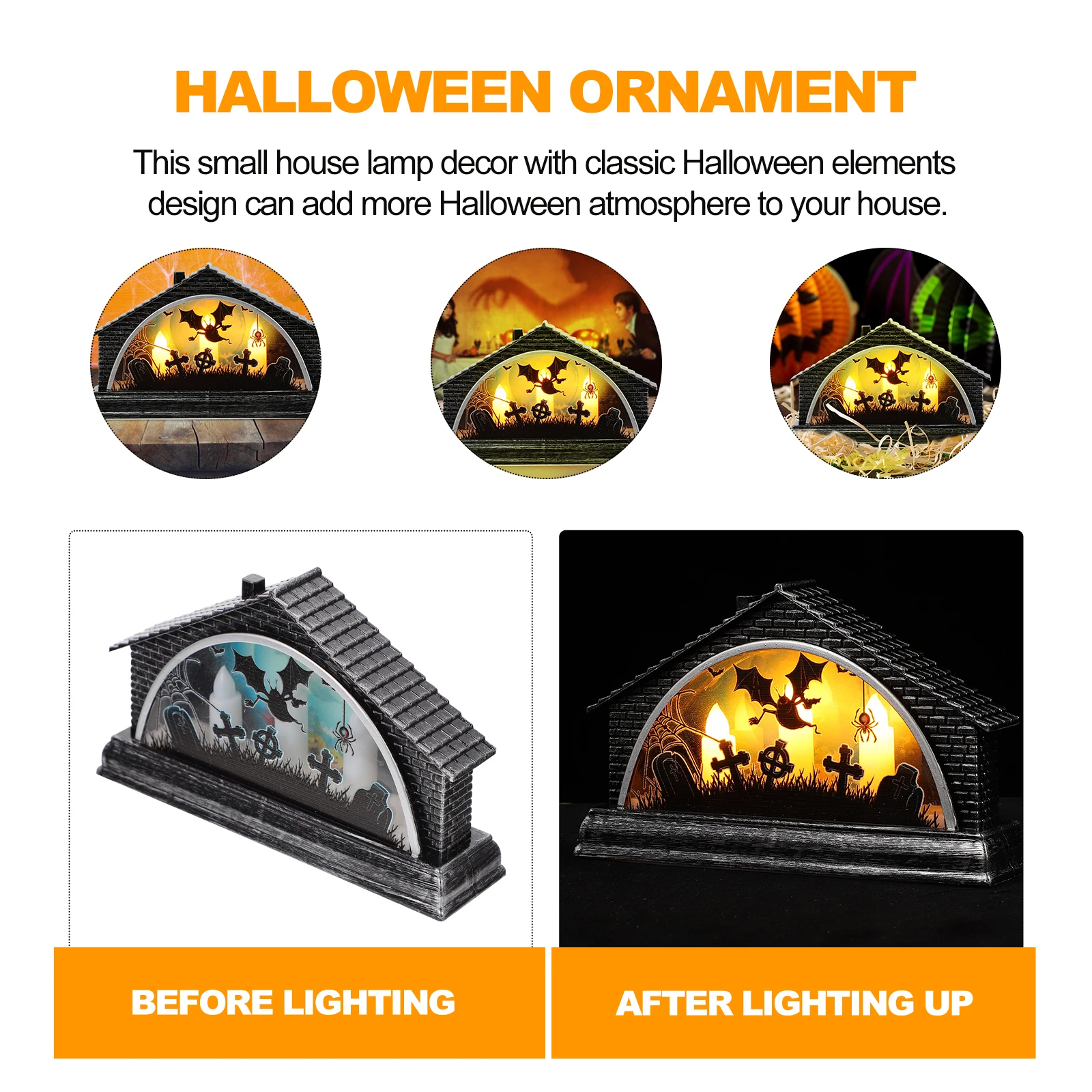 Retro Decoration 3 C les Halloween Pumpkin Theme Durable Material Party nament C House Decor Gift
Retro Decoration 3 C les Halloween Pumpkin Theme Durable Material Party nament C House Decor Gift