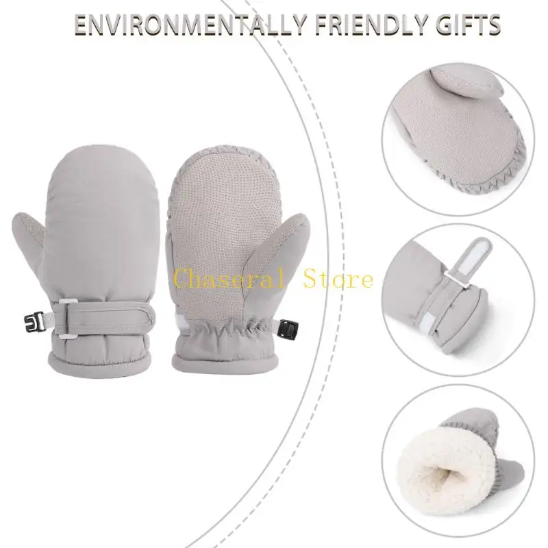 E7CE 1 Pair Polyester Snow Gloves With Adjustable Cuffs for Toddlers 6M to 10 Year
E7CE 1 Pair Polyester Snow Gloves With Adjustable Cuffs for Toddlers 6M to 10 Year