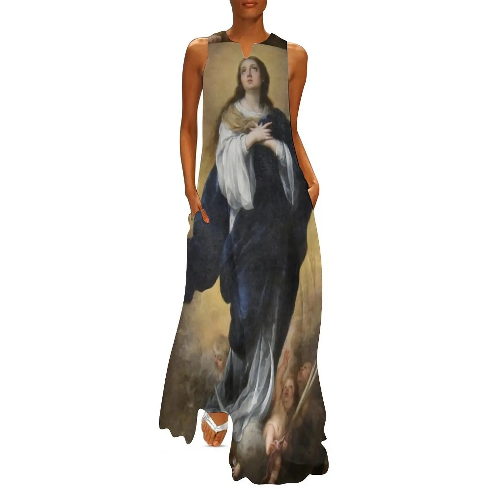 Mary Magdalene vintage painting Long Dress women's summer clothing 2025 Elegant gowns dress sexy dress
Mary Magdalene vintage painting Long Dress women's summer clothing 2025 Elegant gowns dress sexy dress