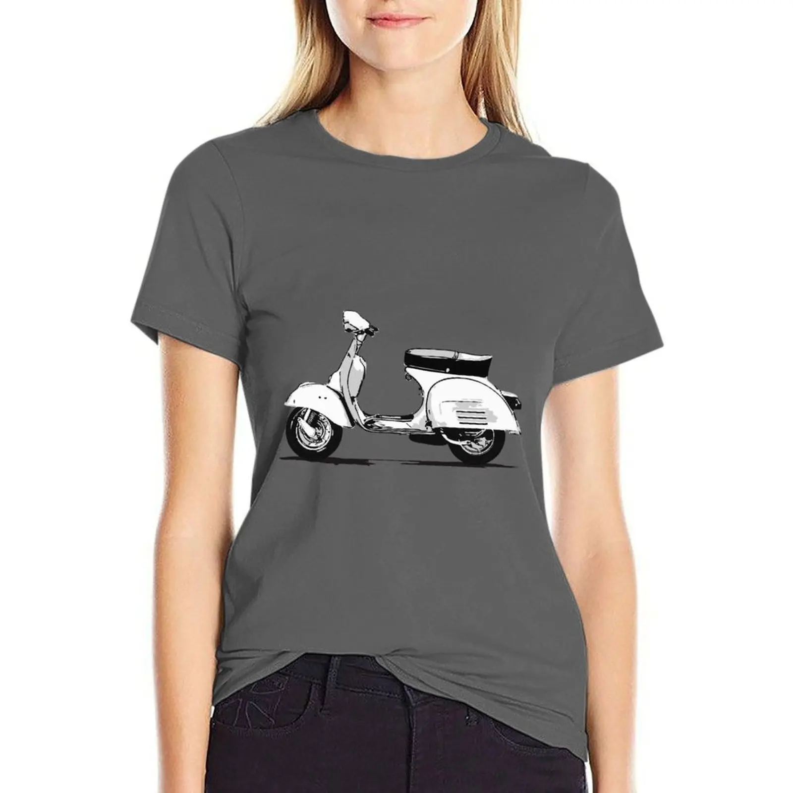 Scooter face mask T-shirt animal print shirt for girls graphics oversized Woman clothing
Scooter face mask T-shirt animal print shirt for girls graphics oversized Woman clothing